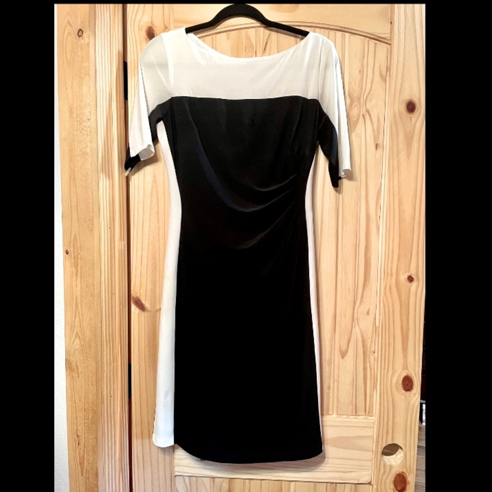 Lauren Ralph Lauren Women’s Black and White  Dress